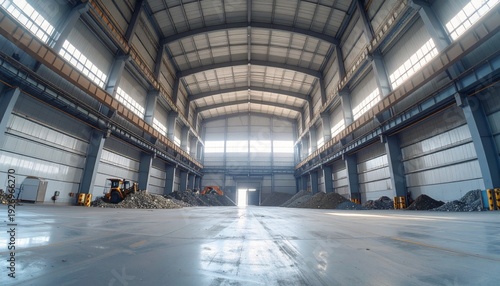 concetto di riciclaggio e gestione delle risorse, rifiuti in una discarica di fantasia, 