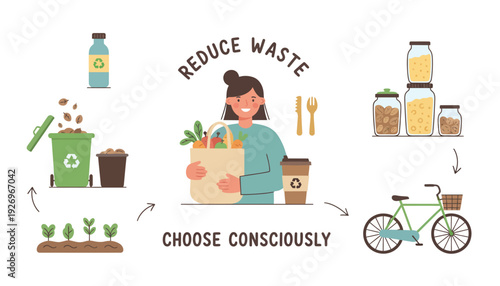 Conscious Consumerism Reducing Waste Through Sustainable Choices for a Greener Future