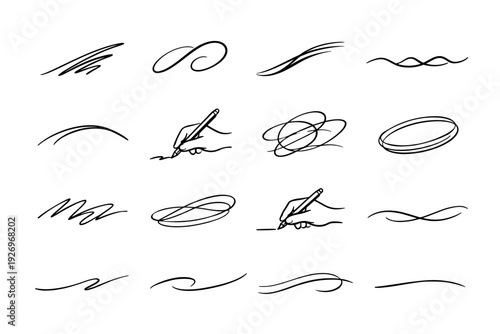 Deliberate modern curve controlled ink loose contour stroke soft icon balanced vector