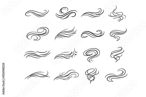 Four simple eleven twelve whisper generation seven abstract form image icon six