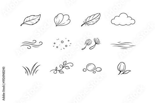 Soft image mellow generation feather warm slow edge icon petal grass simple