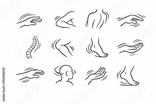 Float reach image simple line generation curve vector tender icon arc spine