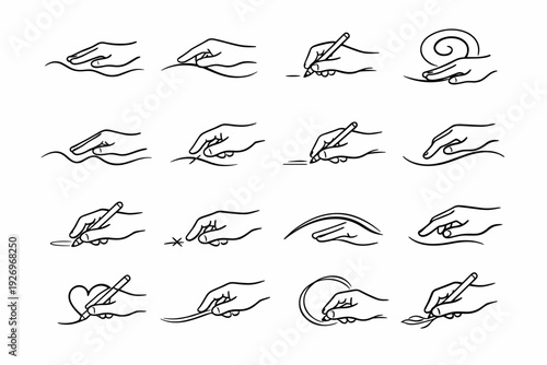 Drafting simple sweep vector image gentle icon placement generation motion line relaxed