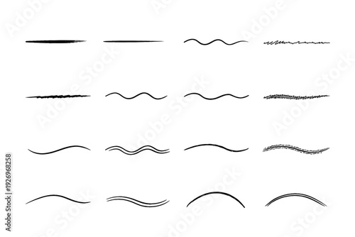 Arc icon vector tactile image trace noise contour freehand variance simple irregularity