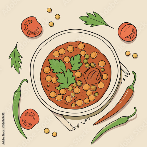 fresh vegetable soup