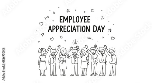 Group of People Celebrating Employee Appreciation Day.