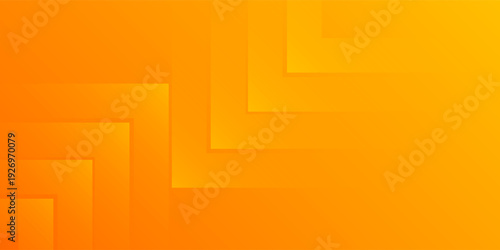 Vibrant orange gradient geometry design ideal for presentation templates.
