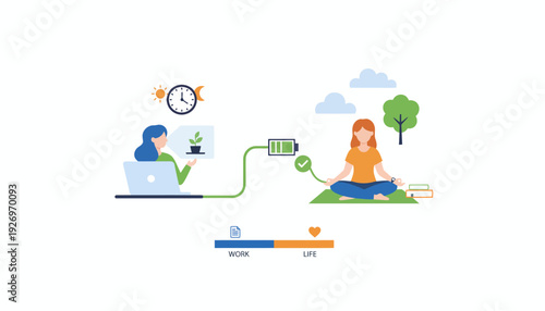 Mindfulness and stress relief for a balanced life and enhanced productivity