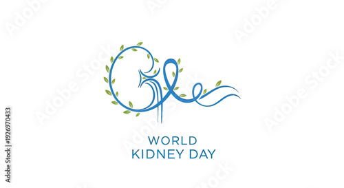 World Kidney Day Illustration Kidney Awareness 1.