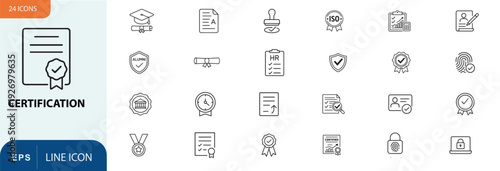 A collection of 20 small icons and symbols in black and white