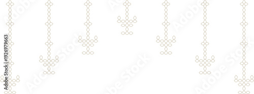 Indian Traditional Kolam Hanging Diyas