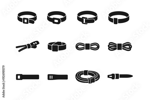 Generation vector efficient loop neat image reusable form organizer simple icon flat