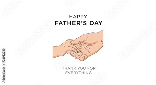 Hands Holding Each Other Fathers Day.