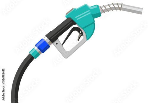 A stylized illustration showcases a hydrogen fuel nozzle with a penguin design. It highlights 'Hydrogen Fuel Nozzle Tech' for commercial use. Clean, modern, and visually appealing.