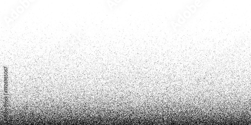 Noise grain background, pointillism dots gradient or dotwork pattern, vector stipple effect. Grain noise halftone or grainy texture or dotwork grain noise
