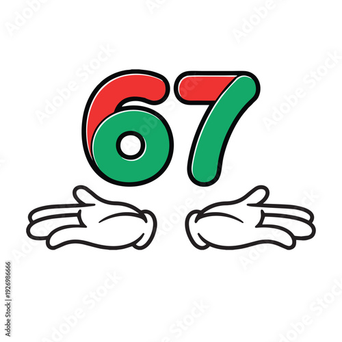 Cute Six Seven hand 67 PNG SVG Cut File, 67 Trend Viral Internet Humor Viral 6 7 Funny Joke, 6 7 Hands Gen Alpha Trendy Printable png tshirt, 67 Hands SVG PNG, Viral 6 7 Six Seven Funny Hands Me
