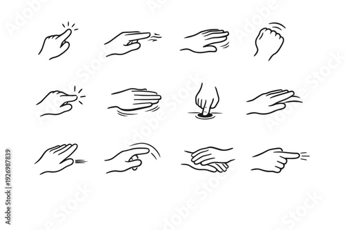 Pat simple sign touch icon dash generation human casual image reassurance vector