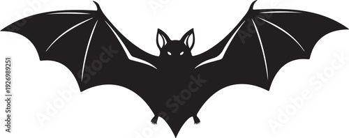 Bats silhouette in vector