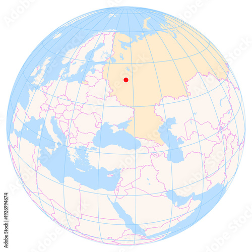 Photography Location Map of Sheremetyevo Int
