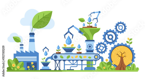 Green Industrial Automation & Sustainable Production: Eco-Friendly Manufacturing, Environmental Technology, and Resource Regeneration