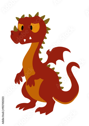 Red Dragon Illustration
