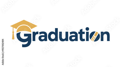 Celebrating the achievement of academic graduation with a mortarboard icon