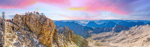 Zugspitze, Gipfel, Grainau,...