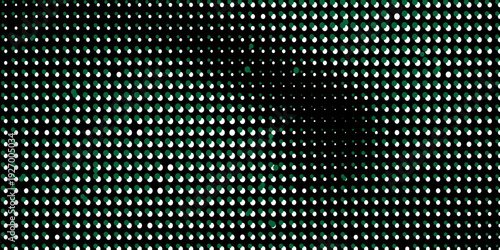 Dark dots particles wave pattern 3D curve halftone black gradient curve shape isolated on white background. Texture