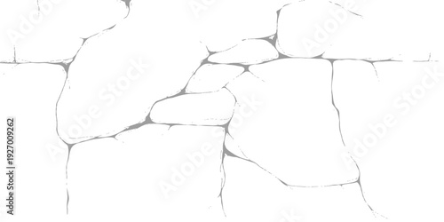 Light gray cracked wall texture background with subtle broken plaster surface