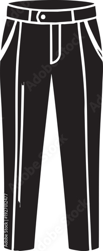 Man in black suit holding wine glass silhouette vector illustration of fashionable businessman