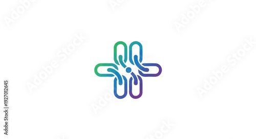 Colorful Abstract Logo Design Element.