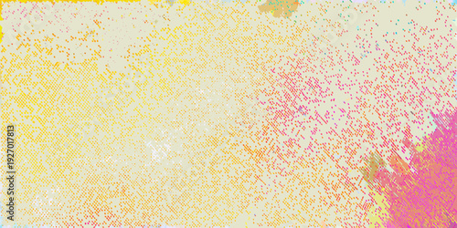 Abstract textured background with pastel pink yellow and green hues