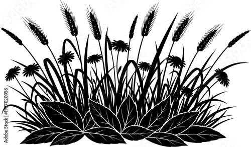 Medieval warrior silhouette collection, knight with sword and spear, archer shooting bow, ancient soldier characters, historical military fantasy design elements, vector.