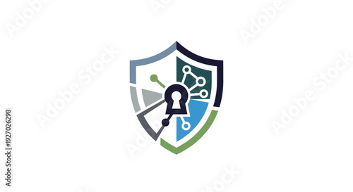 Shield Security Protection Cyber Safety Lock.