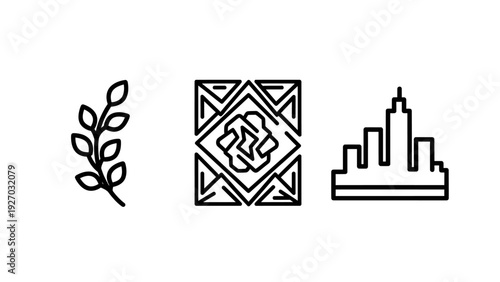 Nature, Art, and City Icons: Representing Diverse Concepts from Environment to Urban Life