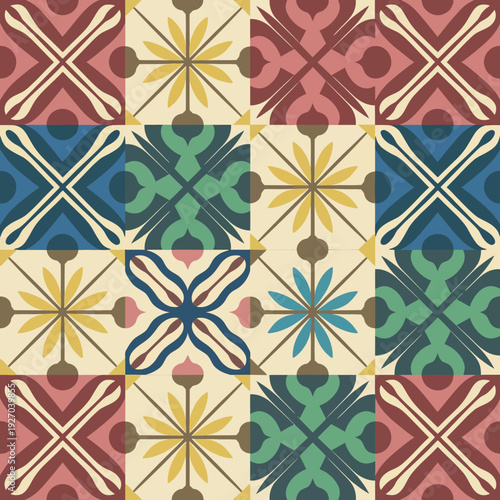 vector illustration hires Collection of High-Resolution Abstract Seamless ornament Patterns with Diverse Designs and Textures