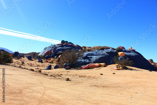 Painted Rocks Tafraoute Morocco