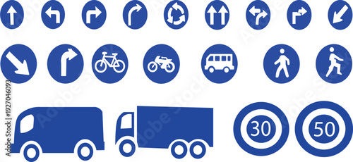 Trafic road Signal Sings icon 