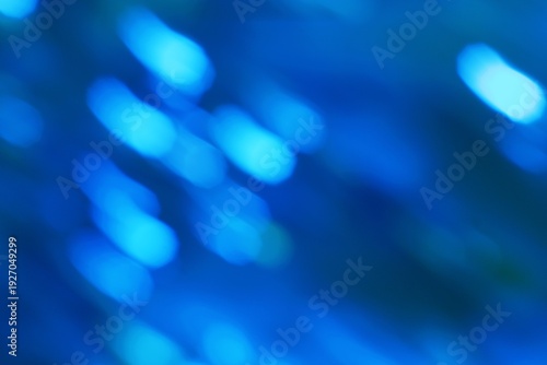 Photography Vivid Blue Abstract Background with Soft Blurred Light Effects for Creative Desi