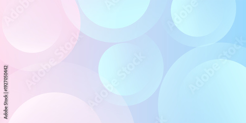 abstract background .blue and pink gradation. circle effect style. modern minimalist.eps 10