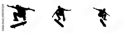 Aerial Skateboarder: The Art of Balance and Control