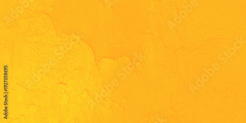 Vibrant yellow textured background with subtle grunge plaster details and bright energetic abstract wall surface