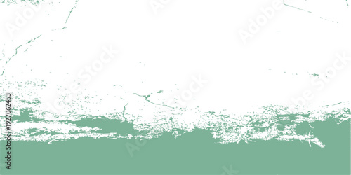 An abstract green grunge background with vibrant paint splashes features clear liquid bubbles and a fresh water wave in motion for a clean, natural, and wet aesthetic