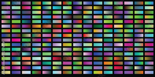 A dazzling composition of multiple small rectangular elements, each filled with a beautiful color gradient, creating an animated and visually rich abstract backdrop