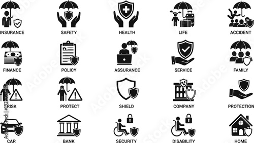 Illustrations of business concepts including leadership, management, and teamwork icons in a modern flat design style.