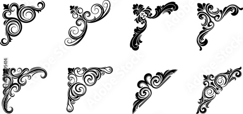 A close-up view of a vector file icon on a white background