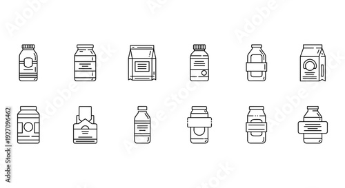 Set of 12 smartwatch icons vector