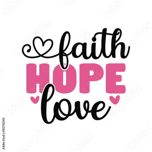 Breast cancer awareness calligraphy text emblems with pink ribbons. Breast cancer awareness text quote collection. Breast cancer awareness month typography