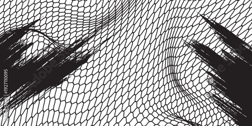Mesh texture for fishing nets. Seamless pattern for sportswear or soccer goal, volleyball net, basketball hoop, hockey, athletics. Abstract net background for sports