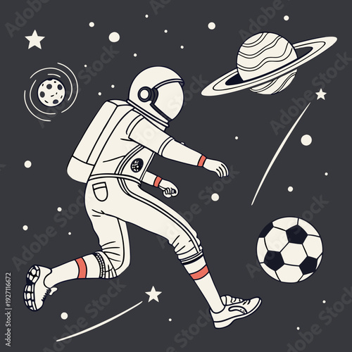 astronaut on the moon